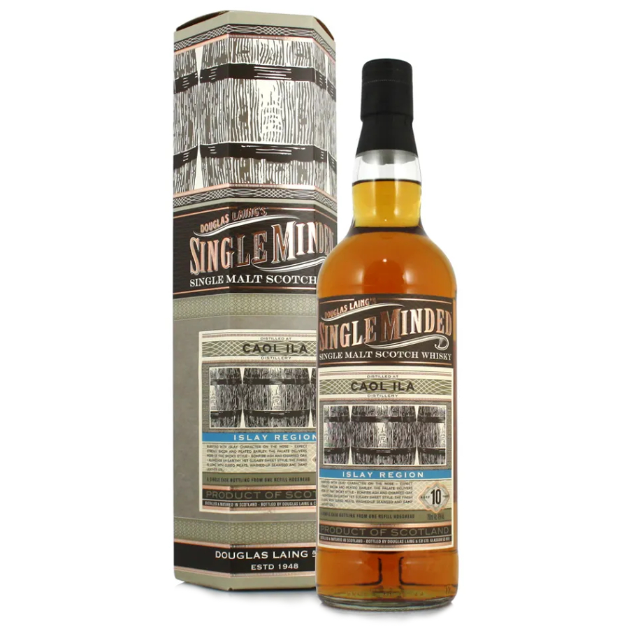 Single-Minded Caol Ila 10 Years Single Cask Single Malt Whisky – Islay, Scotland