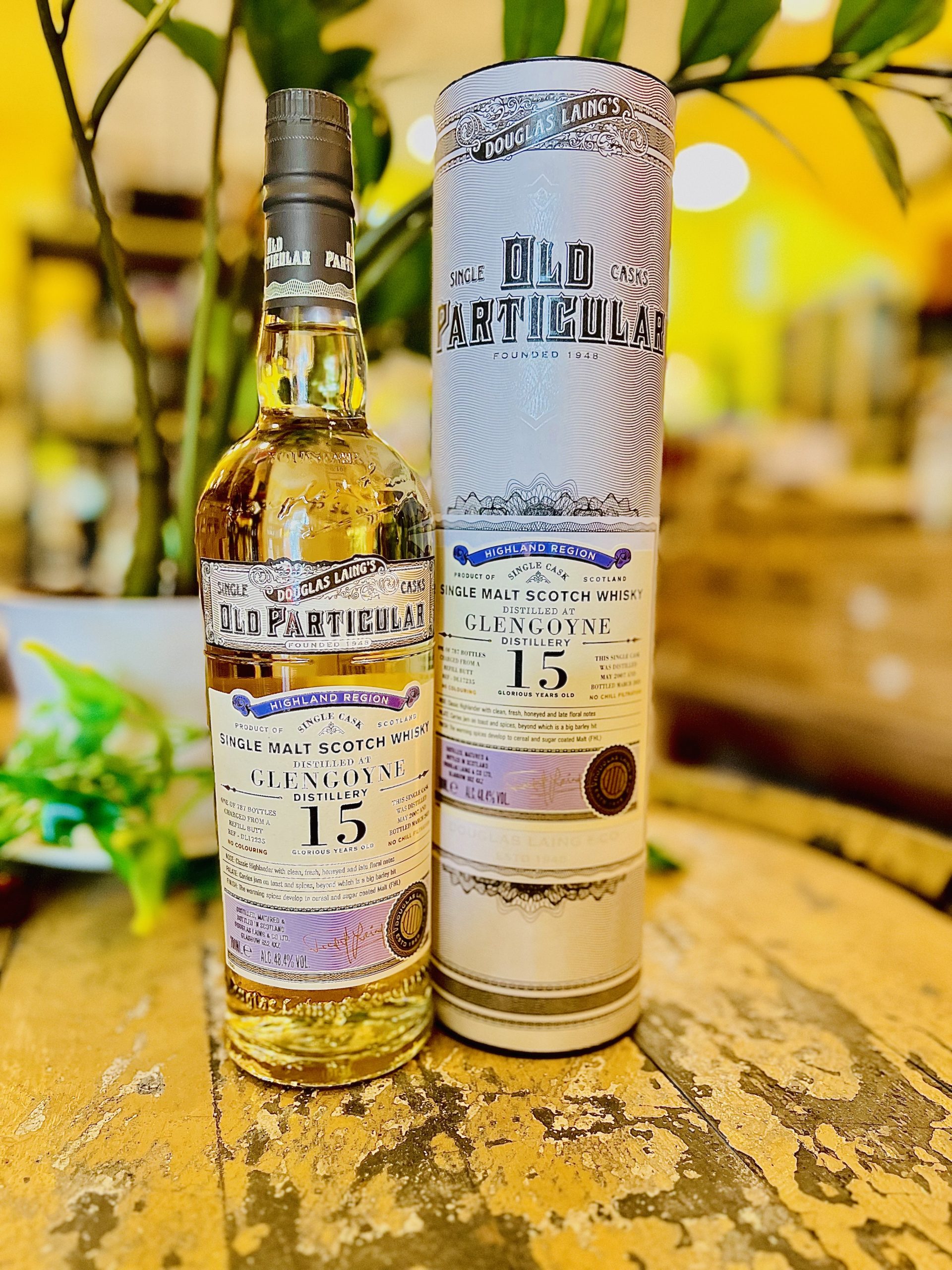 Old Particular Glengoyne 15 Years Single Cask Single Malt Whisky – Highland Scotland